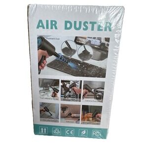 Air Duster Compressed Cleaner Lightweight & Portable Brand New Sealed
